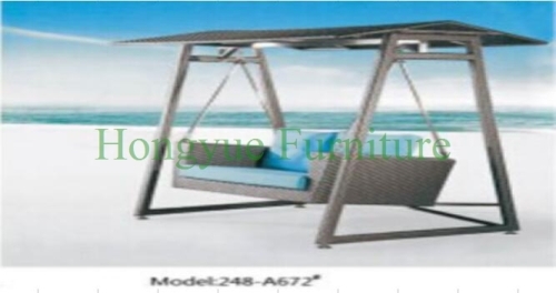 Rattan swings for patio use