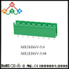 5.0/5.08mm pitch 300V/15A straight pin male type open end pluggable terminal block connector without cover