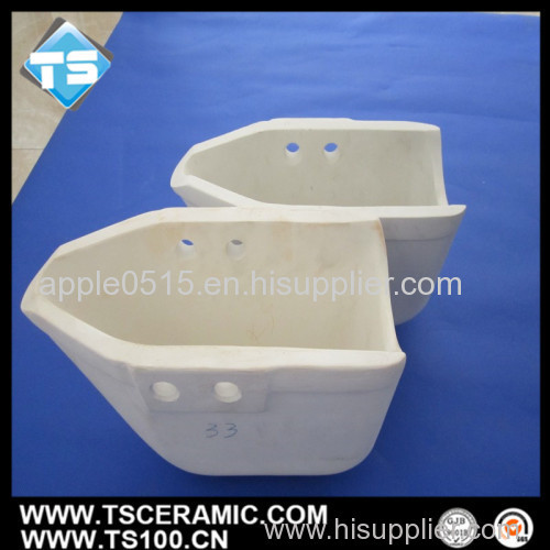 Customized Aluminum Titanate Al2TiO5 Auto Pour Ladle Replaces Iron