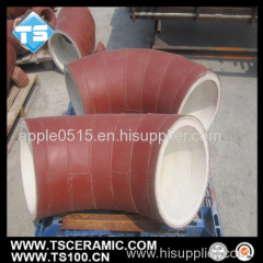 Customized Alumina/Al2O3 Ceramic Lined Composite Steel Pipe for Cement