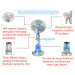 Deeri Household misting water spray humidify fan for indoor