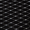 Flexible wire mesh rail
