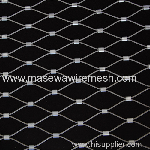 stainless steel rope mesh landscape decoration