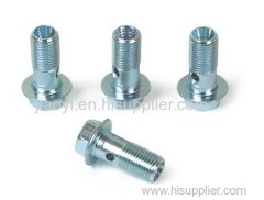 Precision machining auto oil connector parts