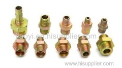 Precision machining auto oil connector parts