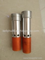 double inlet boron carbide sandblasting nozzle