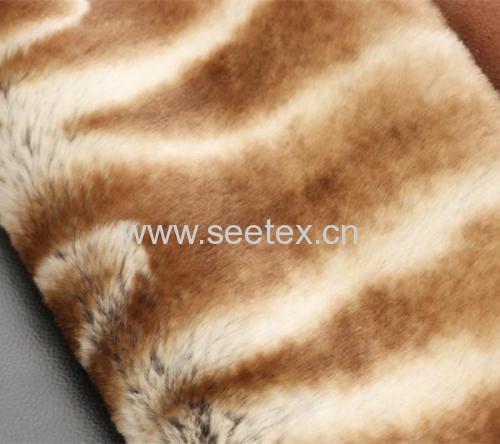 Chinchilla design faux fur/fake fur