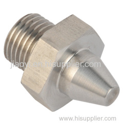 Precision machining auto oil hex union parts