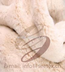 100% POLYESTER cony hair/rabbit faux fur/fake fur