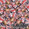 PVA Film For Motorcycle Hydro Graphics Film Water Transfer Printing Film British Flag And Skull Pattern GWR009