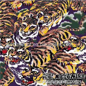 PVA FilmFfor Motorcycle Hydro Graphics Film Water Transfer Printing Film Painting Tiger Pattern GWR007