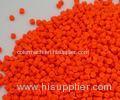 Sport Shoe Base Pigment Rubber Masterbatch Fluorescence Orange 4 - 5 Migration