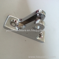 Stainless steel marine hardware side deck hinge