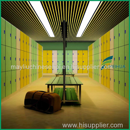 FMH fashion waterproof hpl swimming pool lockers