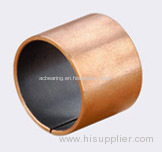 Copper Plating Bronze Oiless Bearing / Self Lubricating Bushing SF-2 for Automotive