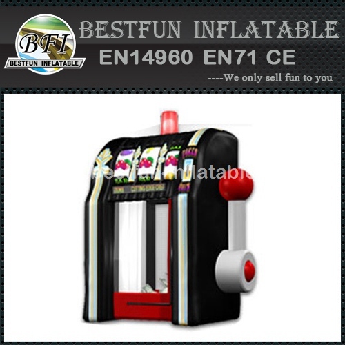 Cash vault inflatable money machine