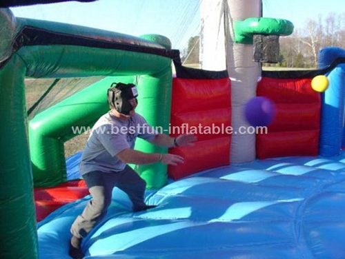 Giant interactive inflatable Defender dome