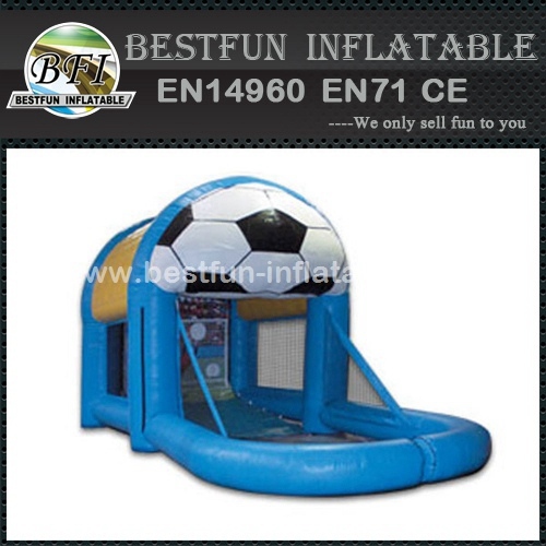 Inflatable deluxe sports cage