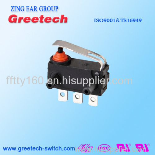 250VAC Subminiature Micro Switch