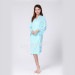 Apparel&Fashion Underwear Sleepwear&Pajama Nightwear Robe for Ladies Seamless Bamboo Fiber Printing Pattern Long Sleeves