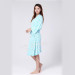 Apparel&Fashion Underwear Sleepwear&Pajama Nightwear Robe for Ladies Seamless Bamboo Fiber Printing Pattern Long Sleeves