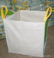 top open bottom flat FIBC big bag for sand packing