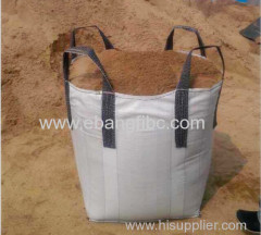 top open bottom flat FIBC big bag for sand packing