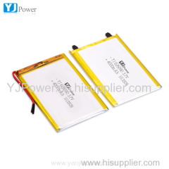 3.7V 4000mAh lithium polymer battery