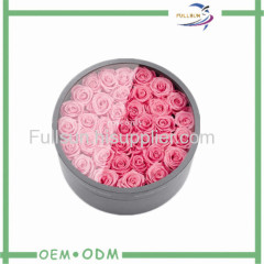 Flower Gift Boxes With Sliver Stamping Logo REF - Rose Only