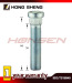 car zinc hexagon bolt