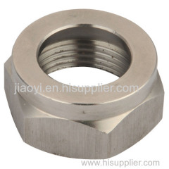 Precision machining auto stainless steel threaded connection parts