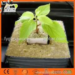 Hydroponic Stone Wool Transplanting Agricultural Grow Rock Wool Cubes