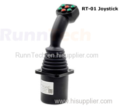 RunnTech single axis joystick potentiometer forklift joystick hydraulic joysticks allen bradley joystick foot joystick