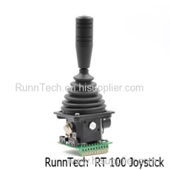 RunnTech joystick handle with switch single axis joystick potentiometer cnc joystick Conductive Plastic joystick optical