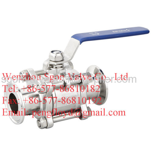 3pc clamp ball valve