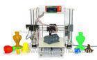 Black DIY Digital Desktop 3D Printer Impresora With LCD Touch Display