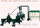 Capacity 30 - 200 kg / h Wood Shredder Machine For Tree / Straw Chipper