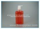 Red PET Plastic Pump Bottles 130ml Customized for Mouth Wash