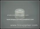 Plastic Transparent Flip Top Caps For Bottles Cosmetics Packaging