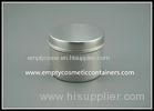 Mini Round Aluminum Jars Packaging 60ml Customized For Face Cream