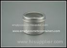 Hand Cream 60ml Aluminum Jars Empty Cosmetic Pots with PET Window