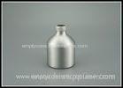 Silver Cosmetic Aluminum Empty Spray Bottles Corrision Resistant