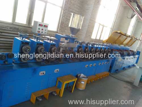 Manufacturing machine for welding wire