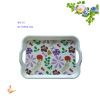 15 17 19 Inches Melamine Tray OEM Custom Design hand