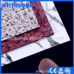 Alucobond Aluminum Composite Panel ACP Sheet Interior Faux Stone Aluminum Composite Wall Paneling