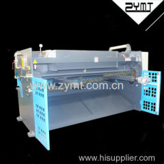 cnc hydraulic swing beam shearing machine for cutting sheet metal