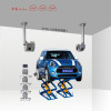 sucvary 5D wheel alignment for all kinds of car lift with mini scissors lift case