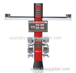 3D wheel alignment with DIY installation