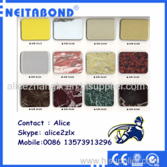 PE/PVDF Coated Aluminum Composite Panel Alucobond Price