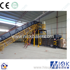 Plastic waste Hydraulic Baler Machine